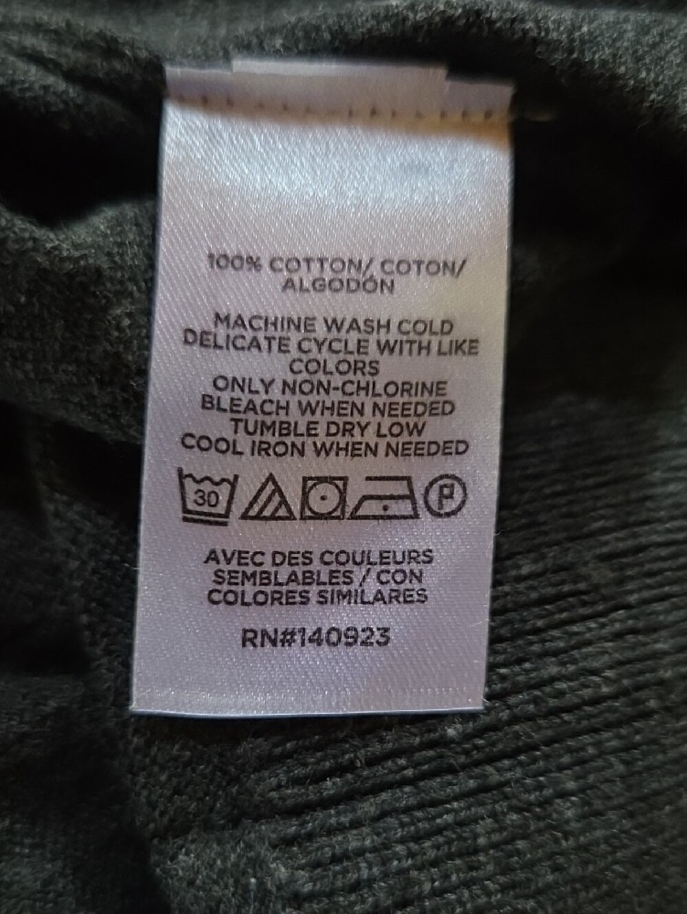 NWT LOFT Women's Charcoal Gray Button-Front Cardigan - Size LARGE - Picture 6 of 6